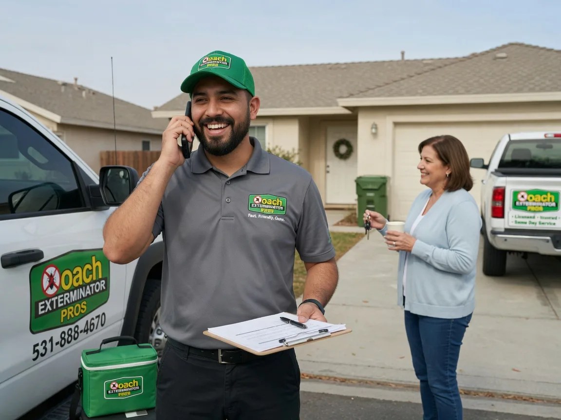 Pest Control Roach Exterminator Roseville, OH FAQs
