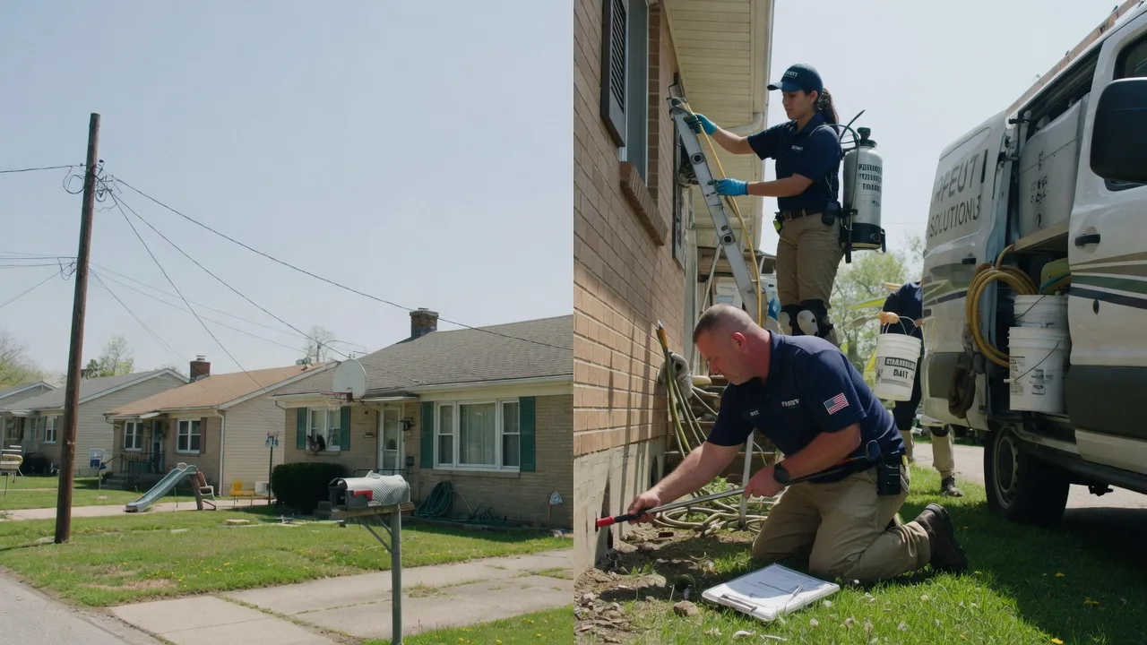 Pest Control Roach Exterminator in Roseville, OH near me